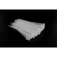 CHS/长虹塑料 自锁式尼龙扎带，宽度8mm 白色 售卖规格：100根/包