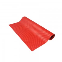 霍惠选 橡胶绝缘垫C型 红色条纹