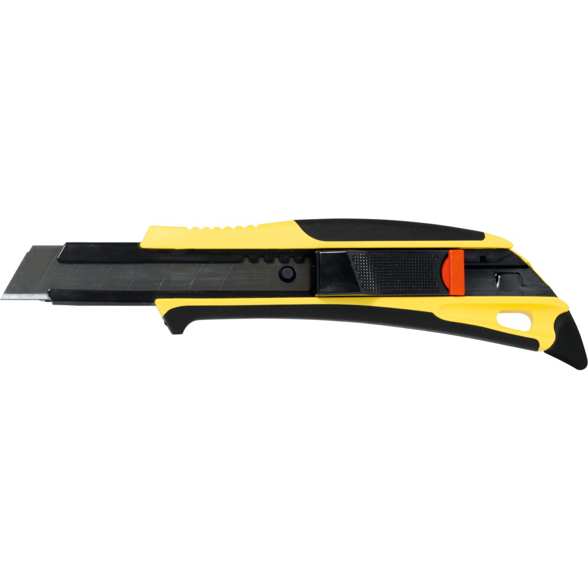 QuickBack™ 安全型通用刀，带双组份手柄和作业顶尖 带 1 个 Razar Black 刀片，18 mm