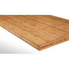 转角工作台板 采用竹材质