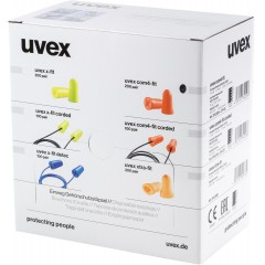 听力保护耳塞套装 uvex com4-fit