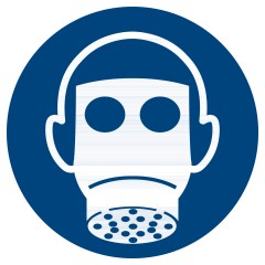 指示标志 使用呼吸防护装置