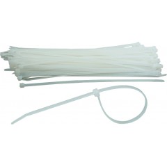 T-Tie 电缆束带套装，白色 