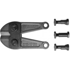 KNIPEX®带螺钉的备用整套剪刀刃 733350