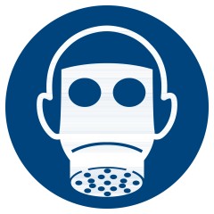 指示标志 使用呼吸防护装置