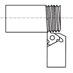 采用固定倾角 1.5° 的车刀杆 