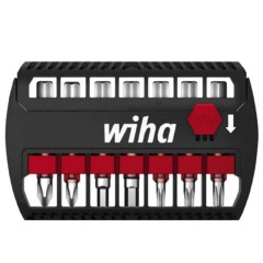wiha强磁高抗扭冲击批头匣，内含7件批头