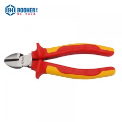 宝合双色绝缘斜嘴钳