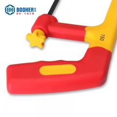 宝合双色绝缘锯架150MM