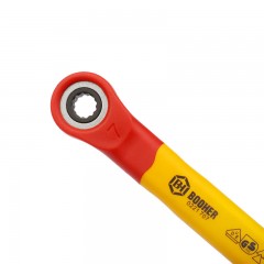 宝合注塑型双色绝缘梅花棘轮扳手