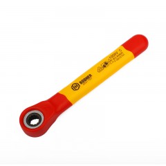 宝合注塑型双色绝缘梅花棘轮扳手