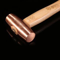 宝合胡桃木柄紫铜锤