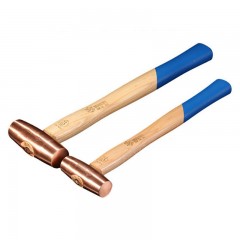 宝合胡桃木柄紫铜锤