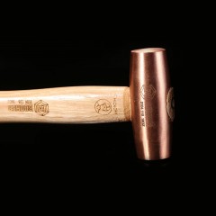 宝合胡桃木柄紫铜锤