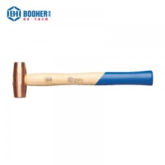 宝合胡桃木柄紫铜锤