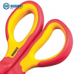 宝合双色绝缘剪刀160MM