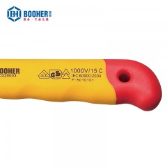 宝合双色绝缘小圆型电缆刀28x155MM