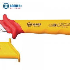 宝合双色绝缘镰刀型电缆刀50x180MM