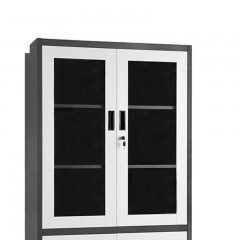 宝合玻璃开门柜