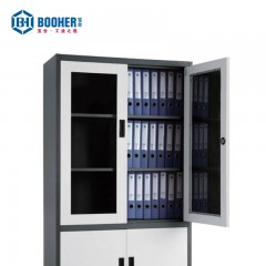 宝合玻璃开门柜