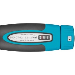 HAZET®扭矩螺丝刀，带 1/4 英寸批头支承， 带刻度，自动触发