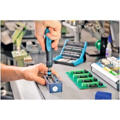 HAZET®扭矩螺丝刀，带 1/4 英寸批头支承， 带刻度，自动触发