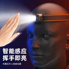 SupFire/神火 感应头灯，HL75-S，5W白光，62×38×36mm 售卖规格：1个 