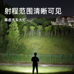 SupFire/神火 可充电LED强光手电筒L6-R5，含1节26650锂电池 售卖规格：1个 