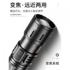 SupFire/神火 Y32 变焦超强光手电筒45W 售卖规格：1个 