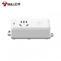 公牛 无开关接线板大功率16A GN-103D 1位5孔 1个 