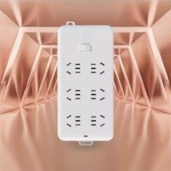 公牛 接线板，GN-109K 3*1m㎡ 6位5孔 总控开关 1个 