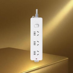 公牛 接线板，GN-212 3*1m㎡ 3位五孔 总控开关 1个 