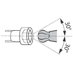 PB螺丝起子六角弯头套装，长型 粉末涂层