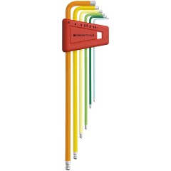 PB螺丝起子六角弯头套装，长型 粉末涂层