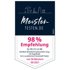 PB螺丝起子六角弯头套装，长型 粉末涂层