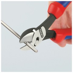 KNIPEX高性能强力斜口钳，带握柄套