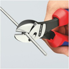 KNIPEX高性能强力斜口钳，带握柄套