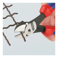 KNIPEX高性能强力斜口钳，带握柄套