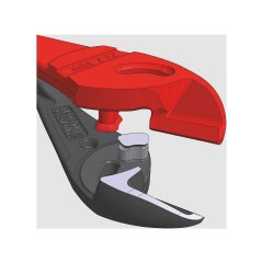 KNIPEX高性能强力斜口钳，带握柄套