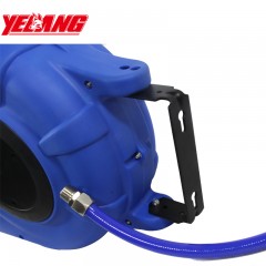 野狼 自动回收伸缩卷管器8*12mm/15米PU夹纱管气鼓蓝色 售卖规格：1台
